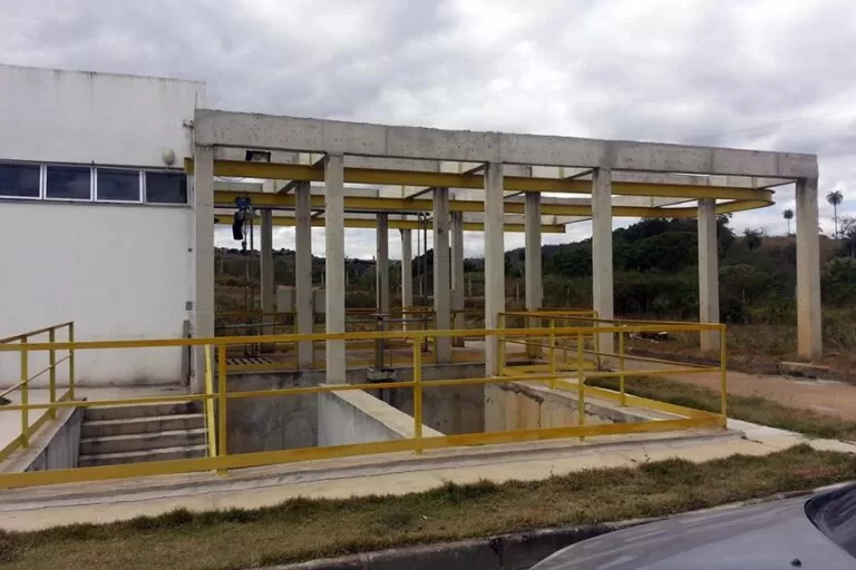Estação de Tratamento de Esgoto em Ribeirão das Neves