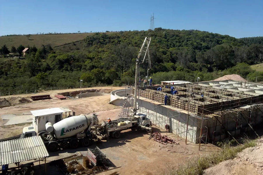 Estação de Tratamento de Esgoto em Barbacena